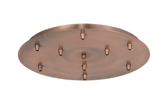 Custom Cord Multi Port Canopy in Antique Copper (405|119-AC)