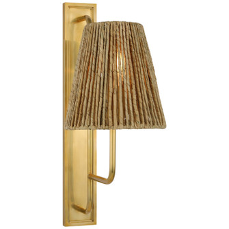 Rui LED Wall Sconce in Hand-Rubbed Antique Brass (268|AL 2061HAB-NAB)