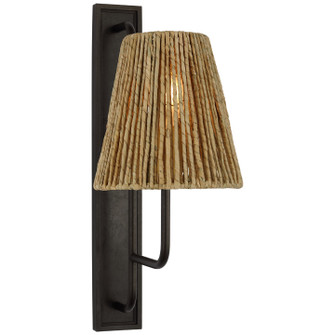 Rui LED Wall Sconce in Aged Iron (268|AL 2061AI-NAB)