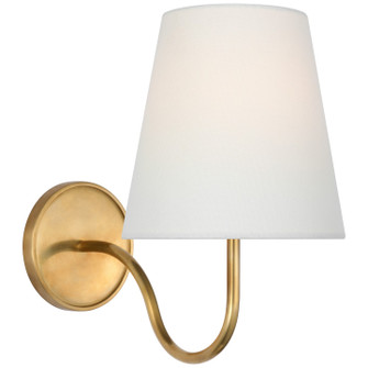 Lyndsie LED Wall Sconce in Hand-Rubbed Antique Brass (268|AL 2000HAB-L)