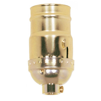 3-Way (2 Circuit) Keyless Socket in Brite Gilt (230|80-1020) 3-Way (2 Circuit) Keyless Socket in Brite Gilt (230|80-1020)