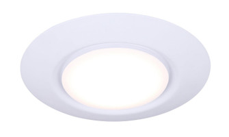 Led 6'' White LED Disc Light in White (387|DL-6-15DCF-WH)