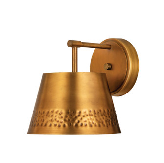 Maddox One Light Wall Sconce in Rubbed Brass (224|6013-1S-RB)