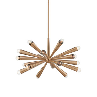 Keanu 18 Light Chandelier in Patina Brass (67|F1030-PBR) Keanu 18 Light Chandelier in Patina Brass (67|F1030-PBR)