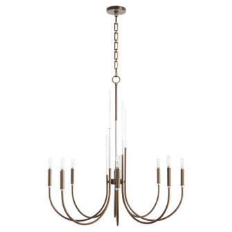 Summit Eight Light Chandelier in Dark Brass (19|6223-8-81)