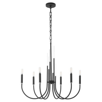 Summit Six Light Chandelier in Textured Black (19|6223-6-69)