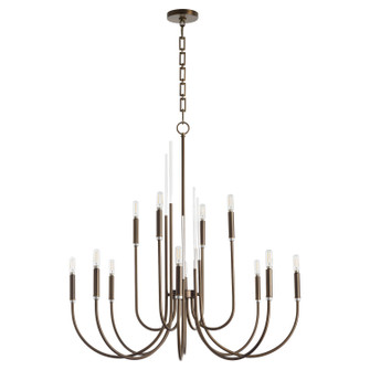 Summit 12 Light Chandelier in Dark Brass (19|6223-12-81)