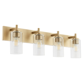 Fallstaff Four Light Vanity in Aged Brass (19|5200-4-80)