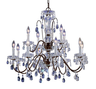 Daniele 12 Light Chandelier in Gold Color Plated (92|8379 GP I)