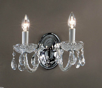 Monticello Two Light Wall Sconce in Chrome (92|8232 CH I)