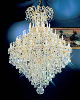 Maria Theresa 84 Light Chandelier in Olde World Gold (92|8187 OWG C)