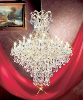 Maria Theresa 25 Light Chandelier in Olde World Gold (92|8179 OWG C)