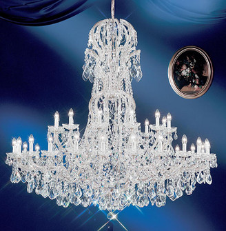 Maria Theresa 37 Light Chandelier in Chrome (92|8166 CH C)