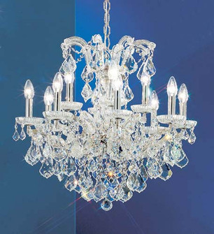 Maria Theresa 12 Light Chandelier in Olde World Gold (92|8132 OWG C)