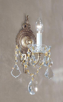 Madrid Imperial One Light Wall Sconce in Roman Bronze (92|5541 RB PAM)