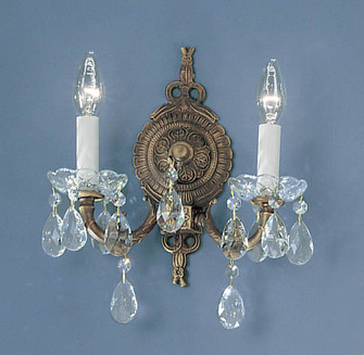 Madrid Two Light Wall Sconce in Roman Bronze (92|5532 RB PAM)