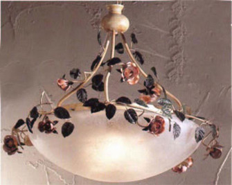 Bouquet Three Light Pendant in Ivory (92|3692)