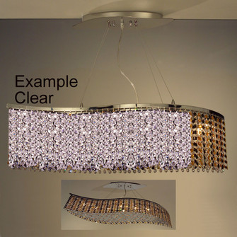 Bedazzle Eight Light Chandelier in Chrome (92|16128 PNK)