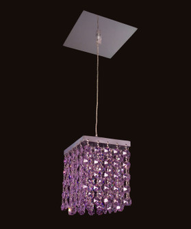 Bedazzle One Light Pendant in Chrome (92|16101 SVI)