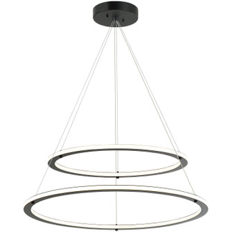 Victoria LED Pendant in Black (423|C66156BK)