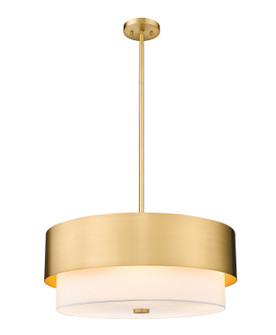 Counterpoint Five Light Chandelier in Modern Gold (224|495P24-MGLD)