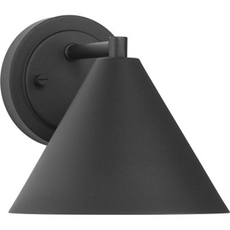 Ward One Light Outdoor Wall Lantern in Black (54|P560296-031)