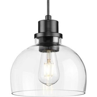 Garris One Light Mini Pendant in Matte Black (54|P500405-31M)