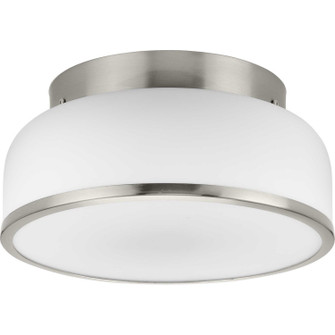 Parkhurst Two Light Flush Mount in Brushed Nickel (54|P350255-009)