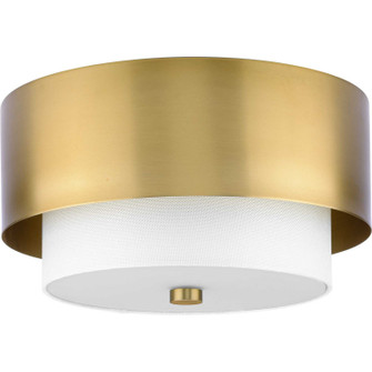 Silva Two Light Flush Mount in Brushed Bronze (54|P350249-109)