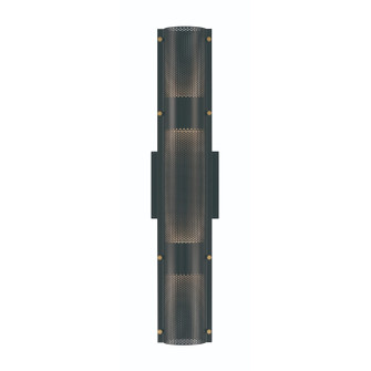 Westcliffe LED Outdoor Wall Sconce in Gold-Black (40|46802-019)