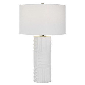 Patchwork One Light Table Lamp in Brushed Nickel (52|30068)