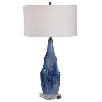 Everard One Light Table Lamp in Polished Nickel (52|28425-1)