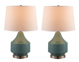 One Light Table Lamp in Brushed Nickel (110|RTL-9058)