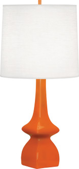 Jasmine One Light Table Lamp in PUMPKIN GLAZED CERAMIC (165|PM210)