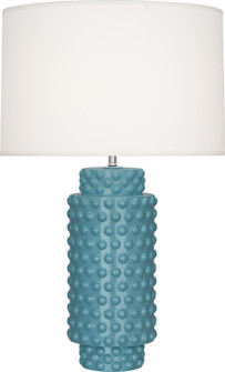 Dolly One Light Table Lamp in Steel Blue Glazed Textured Ceramic (165|OB800)