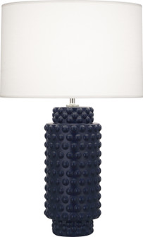 Dolly One Light Table Lamp in Matte Midnight Blue Glazed Textured Ceramic (165|MMB08)