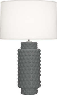 Dolly One Light Table Lamp in Matte Ash Glazed Textured Ceramic (165|MCR08)
