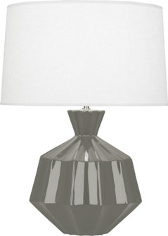 Orion One Light Table Lamp in Ash Glazed Ceramic (165|CR999)