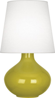 June One Light Table Lamp in Citron Glazed Ceramic (165|CI993)