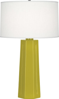 Mason One Light Table Lamp in Citron Glazed Ceramic (165|CI960)