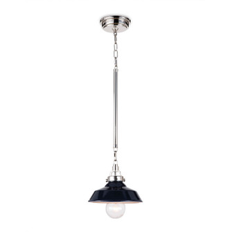 Maine One Light Pendant in Blue (400|16-1302NAV)