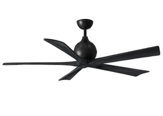 Irene-5 60'' Ceiling Fan in Matte Black (101|IR5-BK-BK-60)