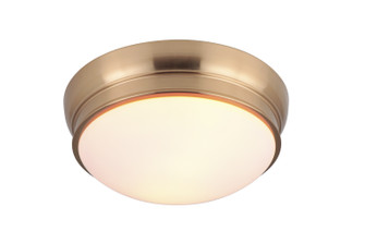 Classic Two Light Flush Mount in Brass (90|551124)