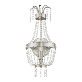 Valentina One Light Wall Sconce in Brushed Nickel (107|51872-91)