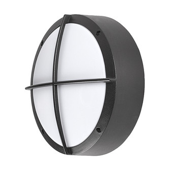 LED Outdoor Wall Sconce in Black (347|EW1814-BK)