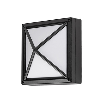 LED Outdoor Wall Sconce in Black (347|EW1508-BK)