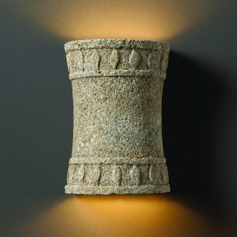 Tuscan Garden Wall Sconce in Mocha Travertine (102|CER-7900W-TRAM)