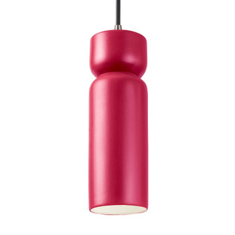Radiance LED Pendant in Cerise (102|CER-6510-CRSE-NCKL-BKCD-LED1-700)