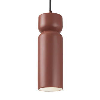 Radiance LED Pendant in Canyon Clay (102|CER-6510-CLAY-DBRZ-BKCD-LED1-700)