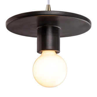 Radiance One Light Pendant in Carbon - Matte Black (102|CER-6320-CRB-ABRS-WTCD)